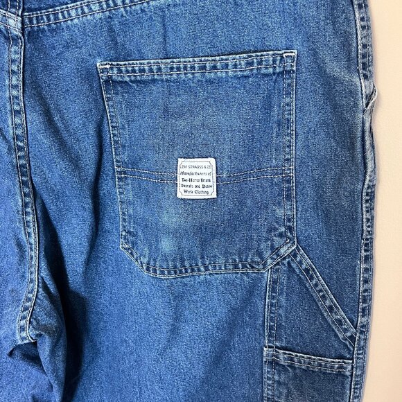 Levi's Loose Fit Baggy Carpenter Jeans - Men's Size 38*30 - Picture 5 of 14